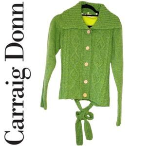 CARRAIGDONN TIE CARDIGAN